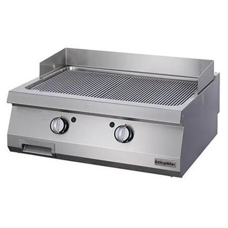Öztiryakiler Set Üstü Oluklu Izgara Elektrikli 80x70x30 700 Seri 7864.N1.80703.11