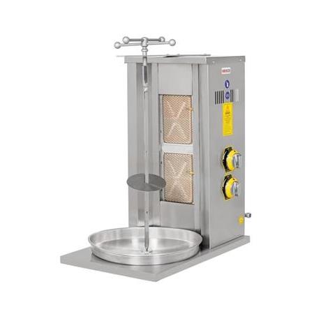 İnoxmaster 2 Li Döner Ocağı Gazlı ve Lpg Li 44x52x75 Cm İMR-DNR-201